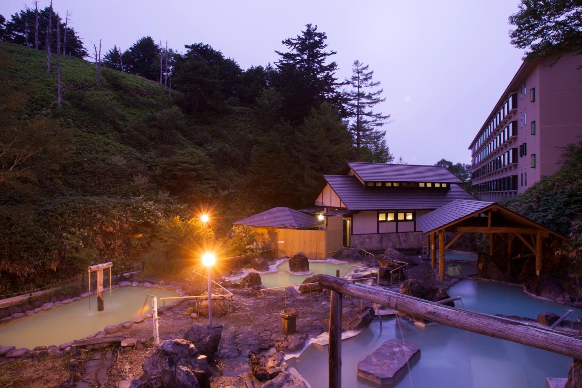 Manza Kogen Hotel Tsumagoi Exteriör bild
