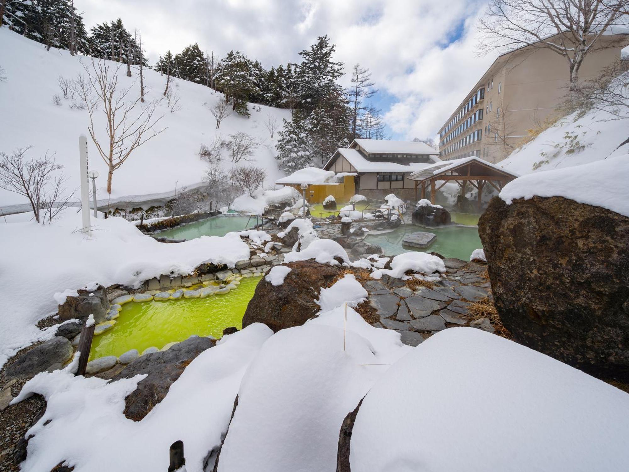 Manza Kogen Hotel Tsumagoi Exteriör bild
